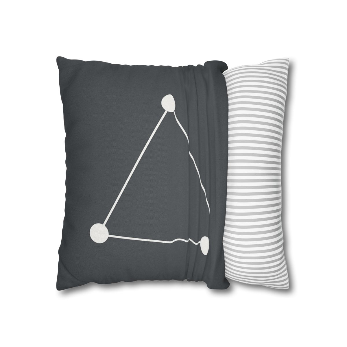 Triangular Line Constellation stylish decorative pillowcases