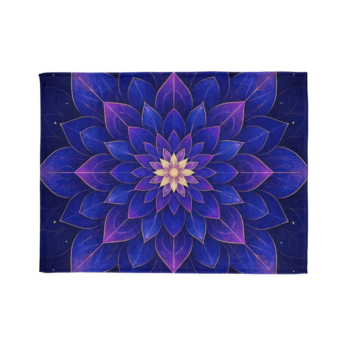 Petal Prism Mandala unique gift blankets