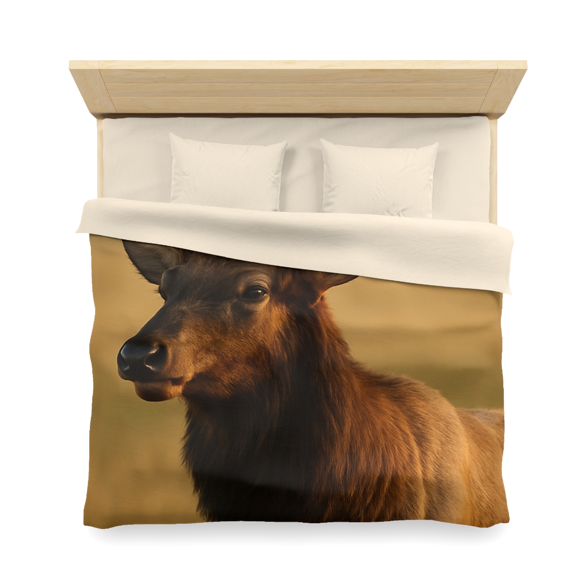 Antler Crown Mountain Elk soft comforter duvets