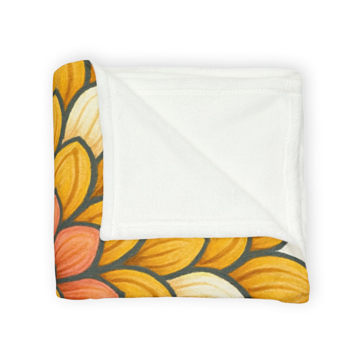 Floret Burst Mandala warm winter blankets