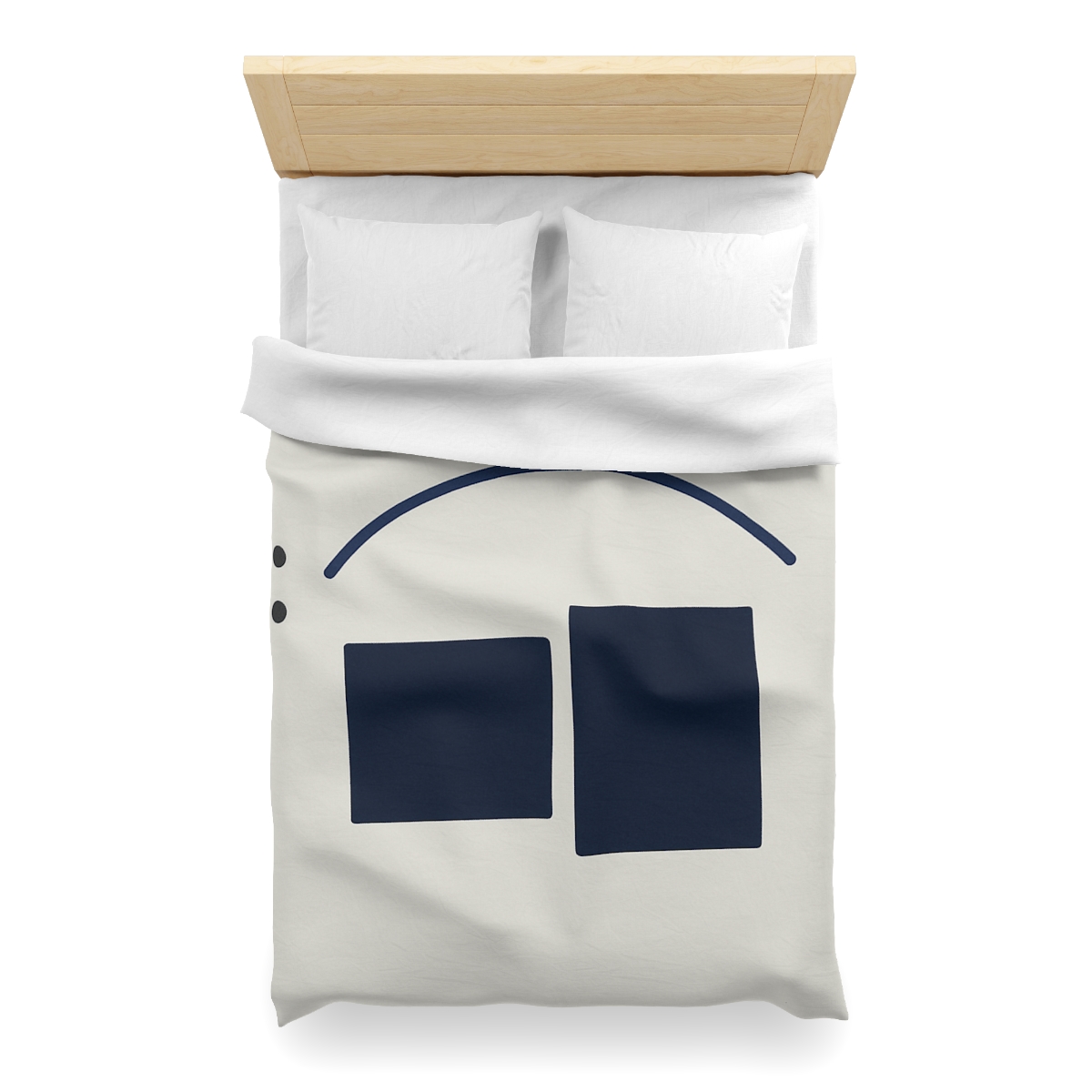 Arc Bridge Over Offset Blocks warm winter duvets