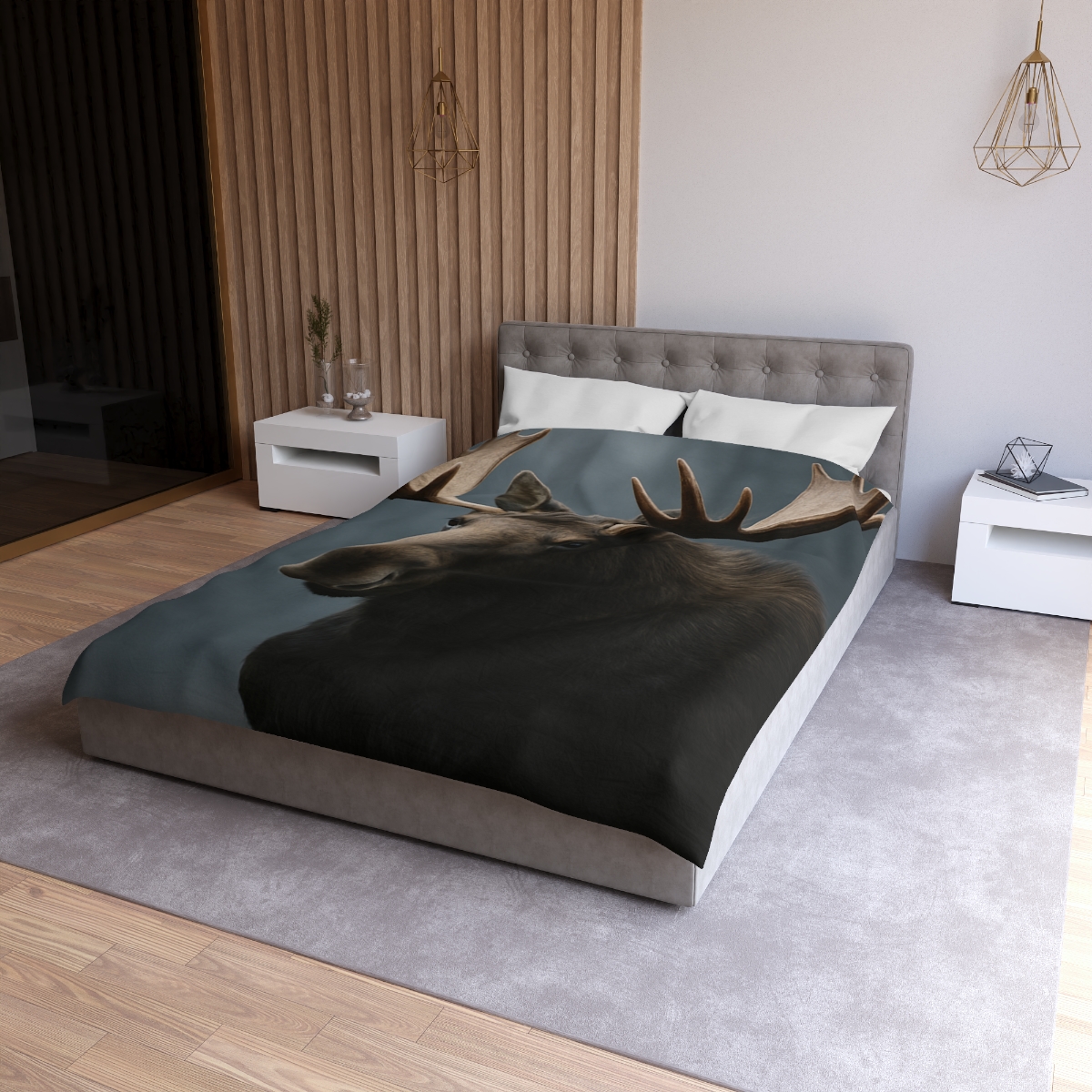 Quiet Titan Moose warm winter duvets