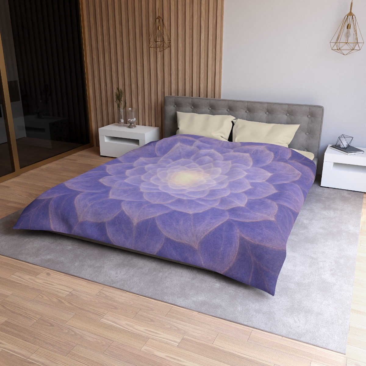 Petal Fractal Rosette warm winter duvets