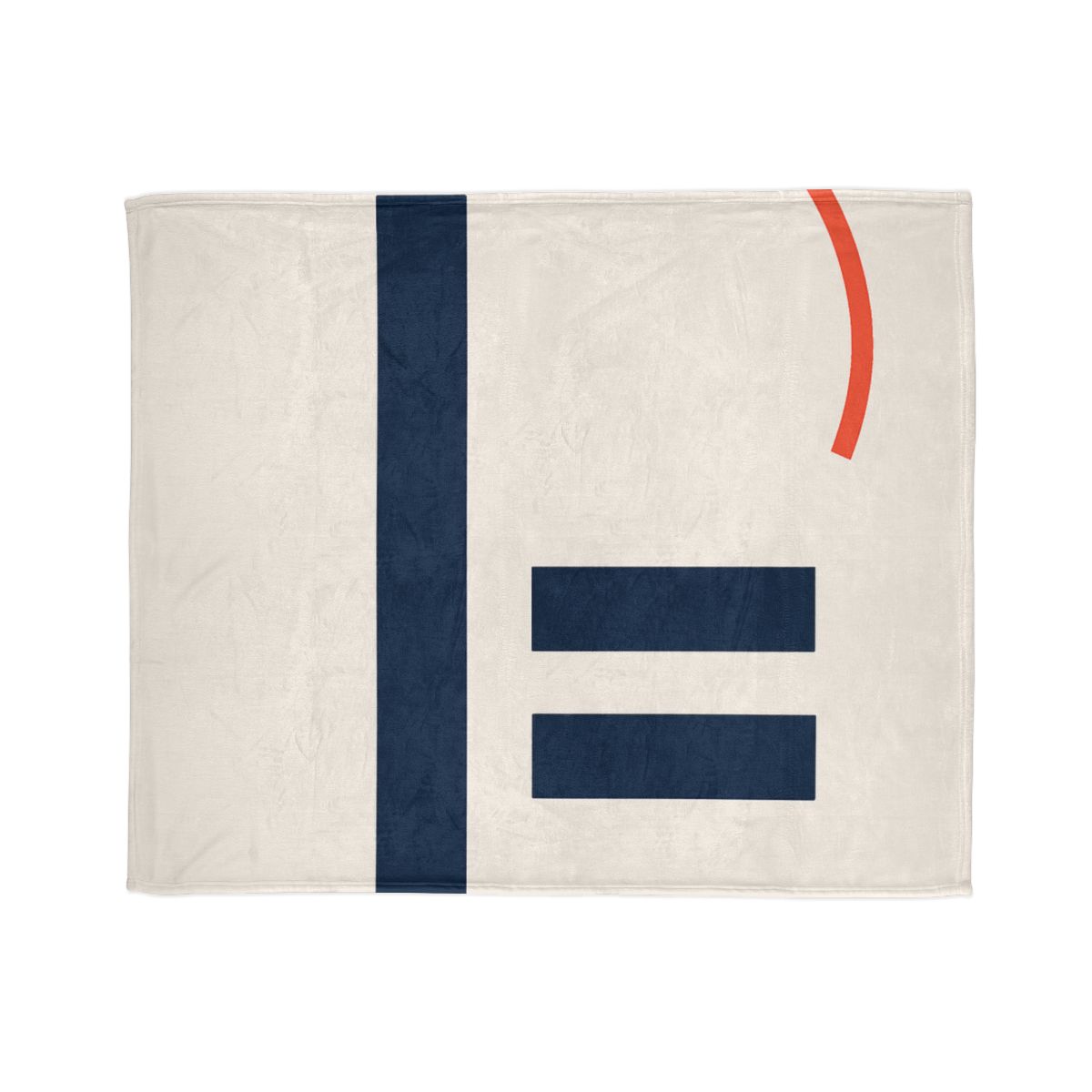 Offset Bars With Orbit Arc soft fleece blankets