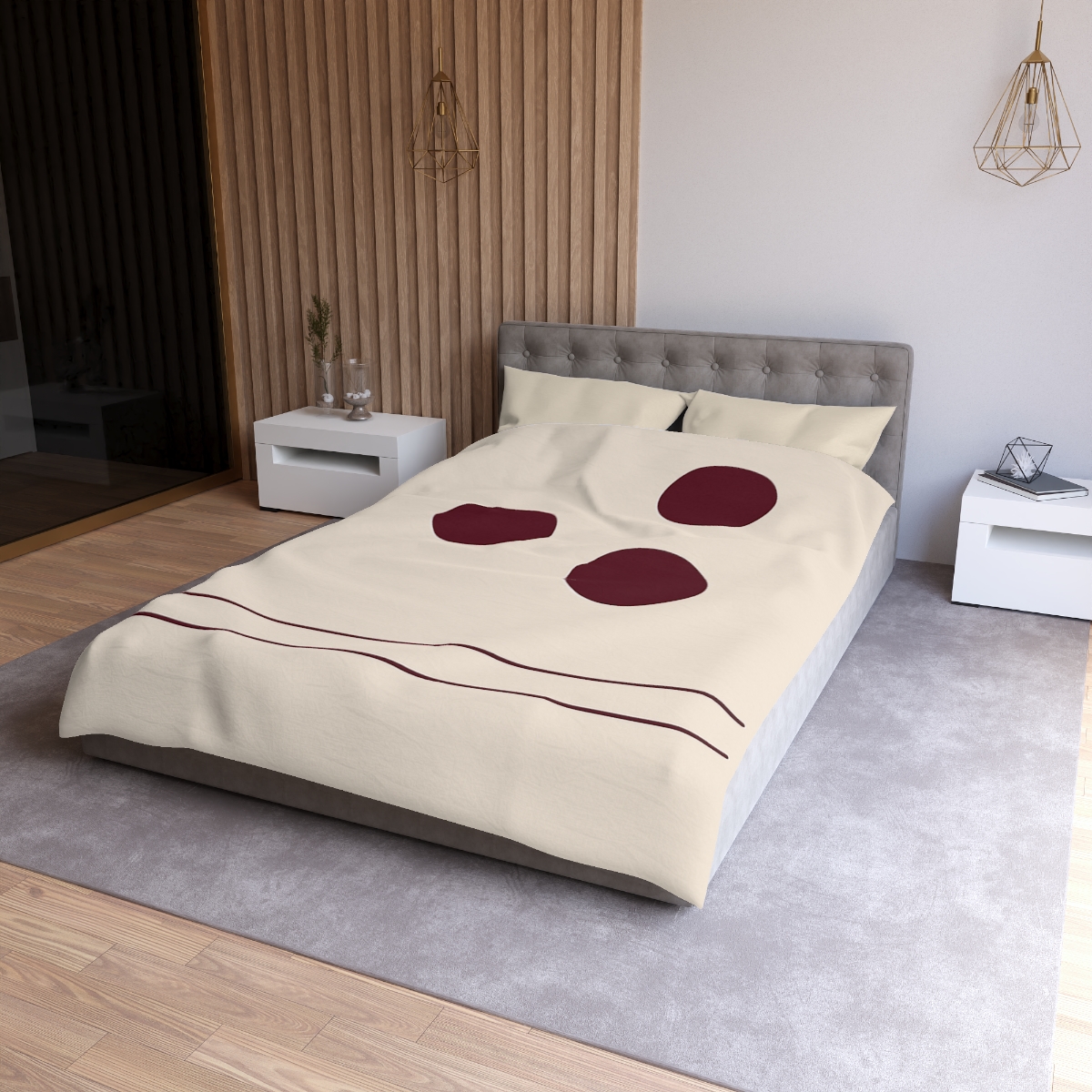 Three Point Triangle Rhythm trendy bedroom duvets