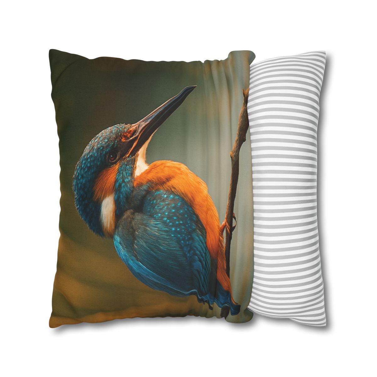 Aurora Splash Common Kingfisher comfortable bedding pillow covers