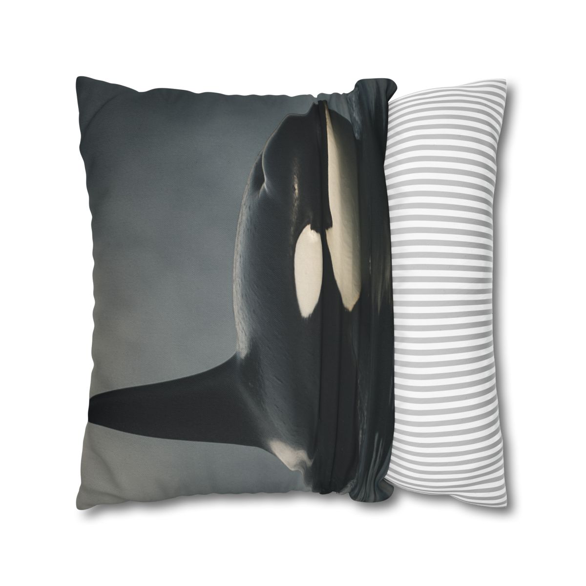Quiet Current Orca custom pillow cases