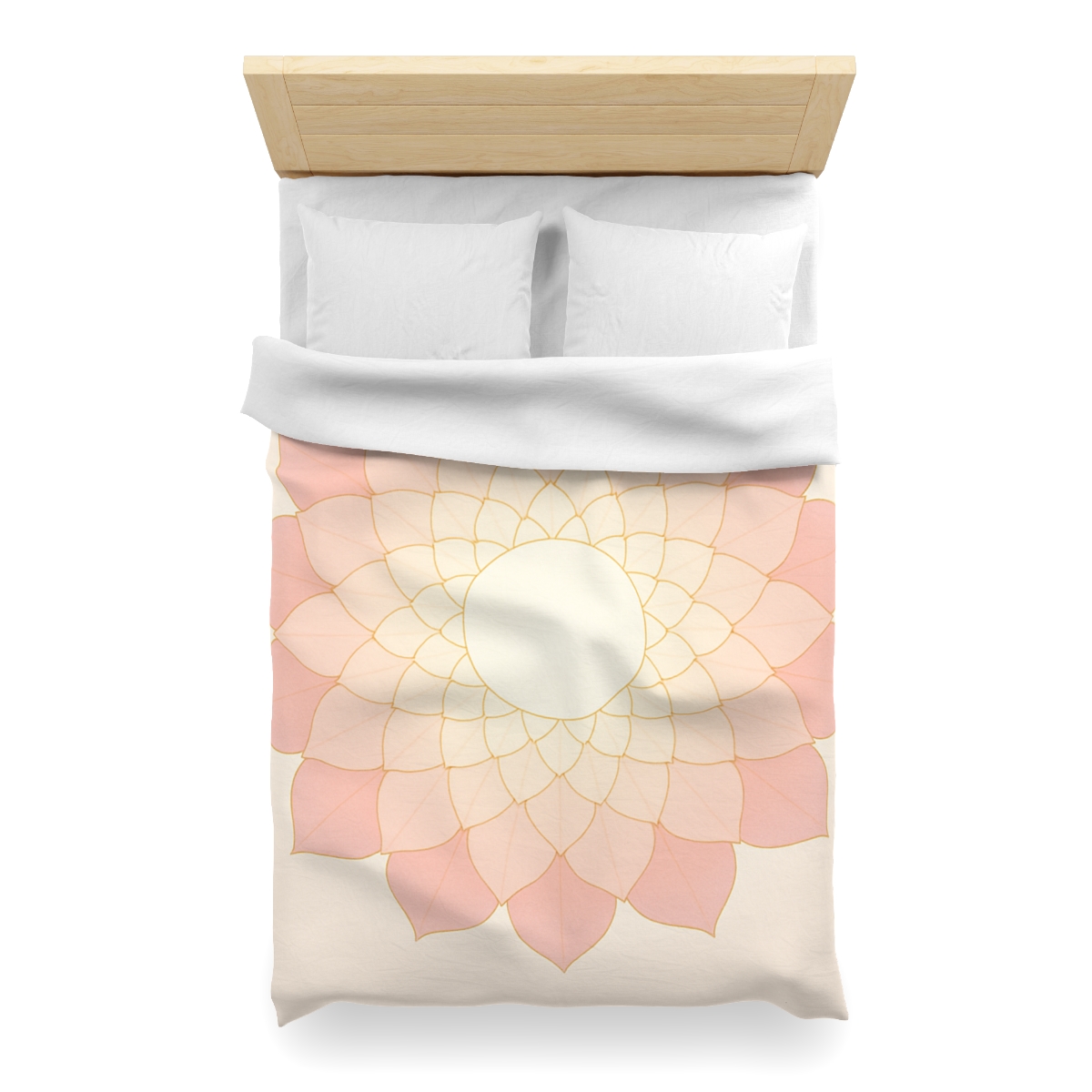 Petal Halo Lattice warm winter duvets