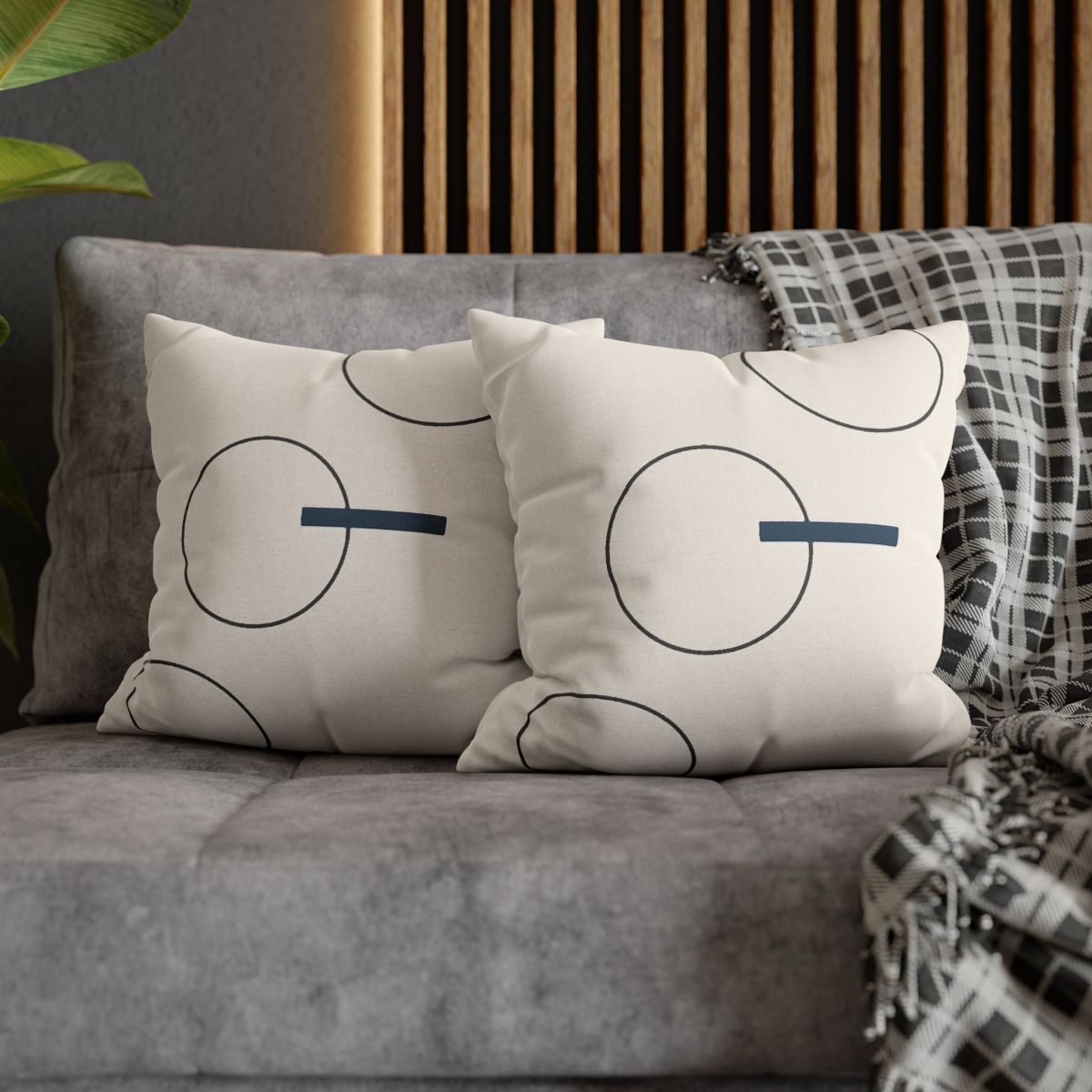 Orbit Gap Triptych personalized pillow covers