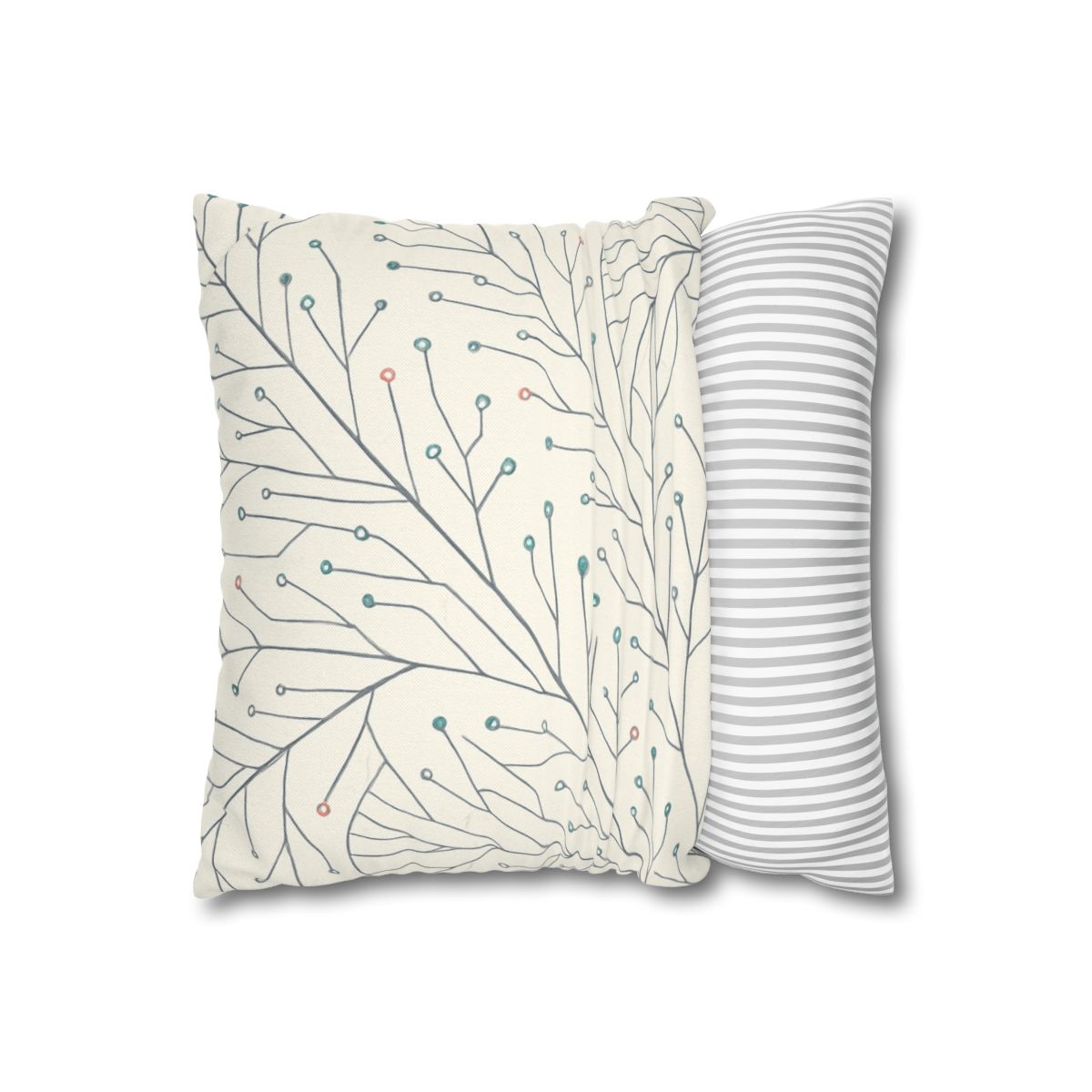 Vein Circuit Filigree stylish decorative pillowcases