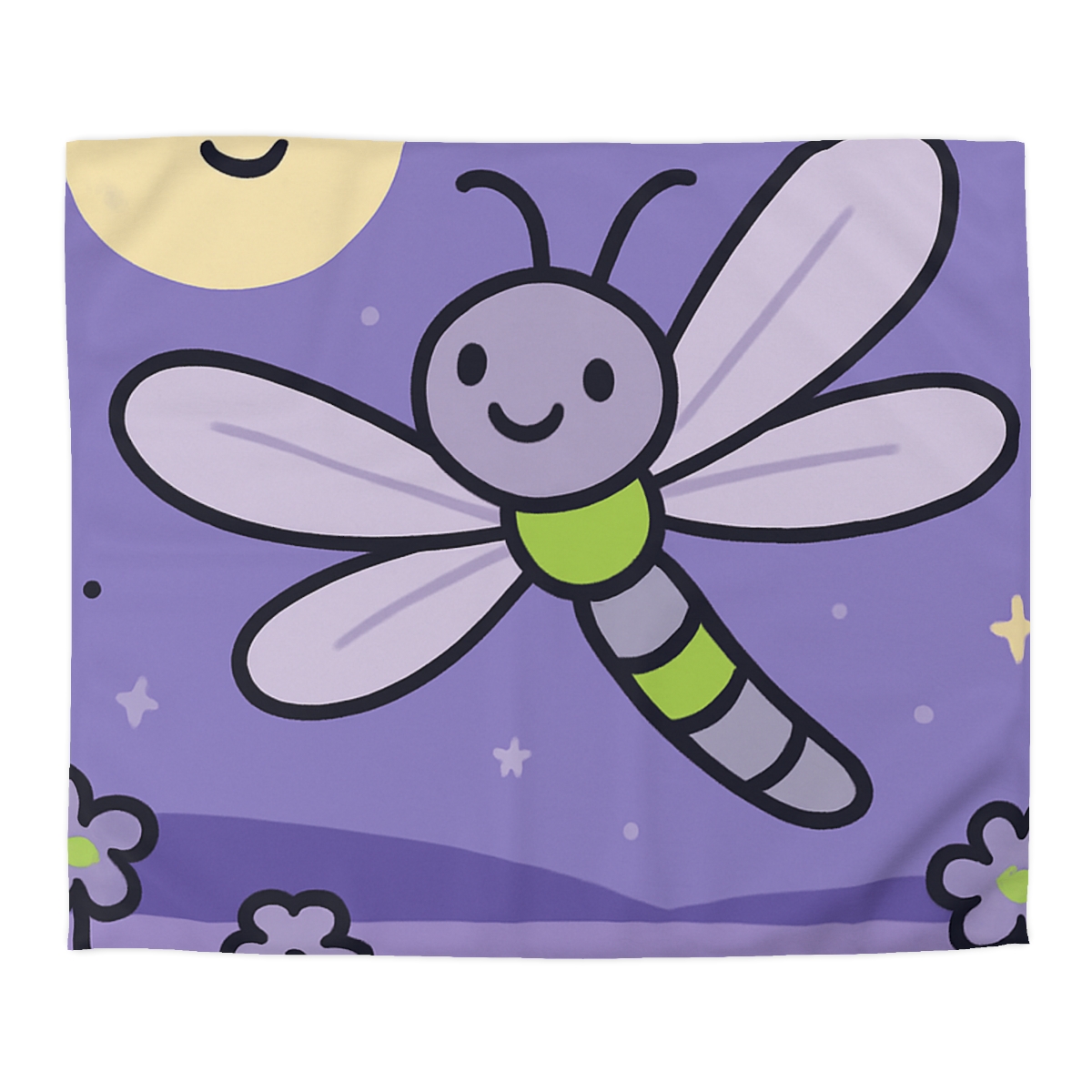 Moonlight Meadow Dragonfly custom duvets