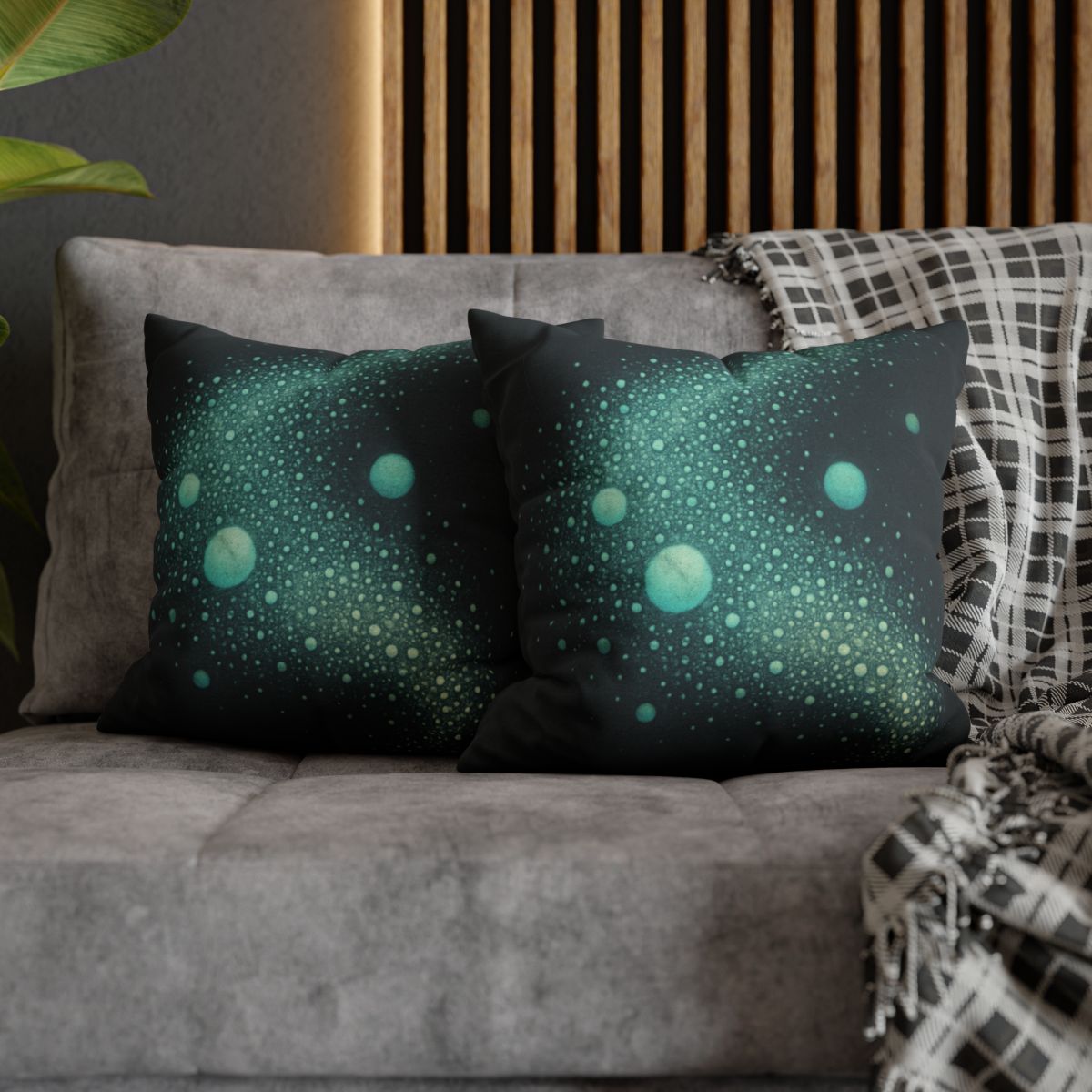 Seed Cluster Nebula Bloom comfortable bedding pillow covers
