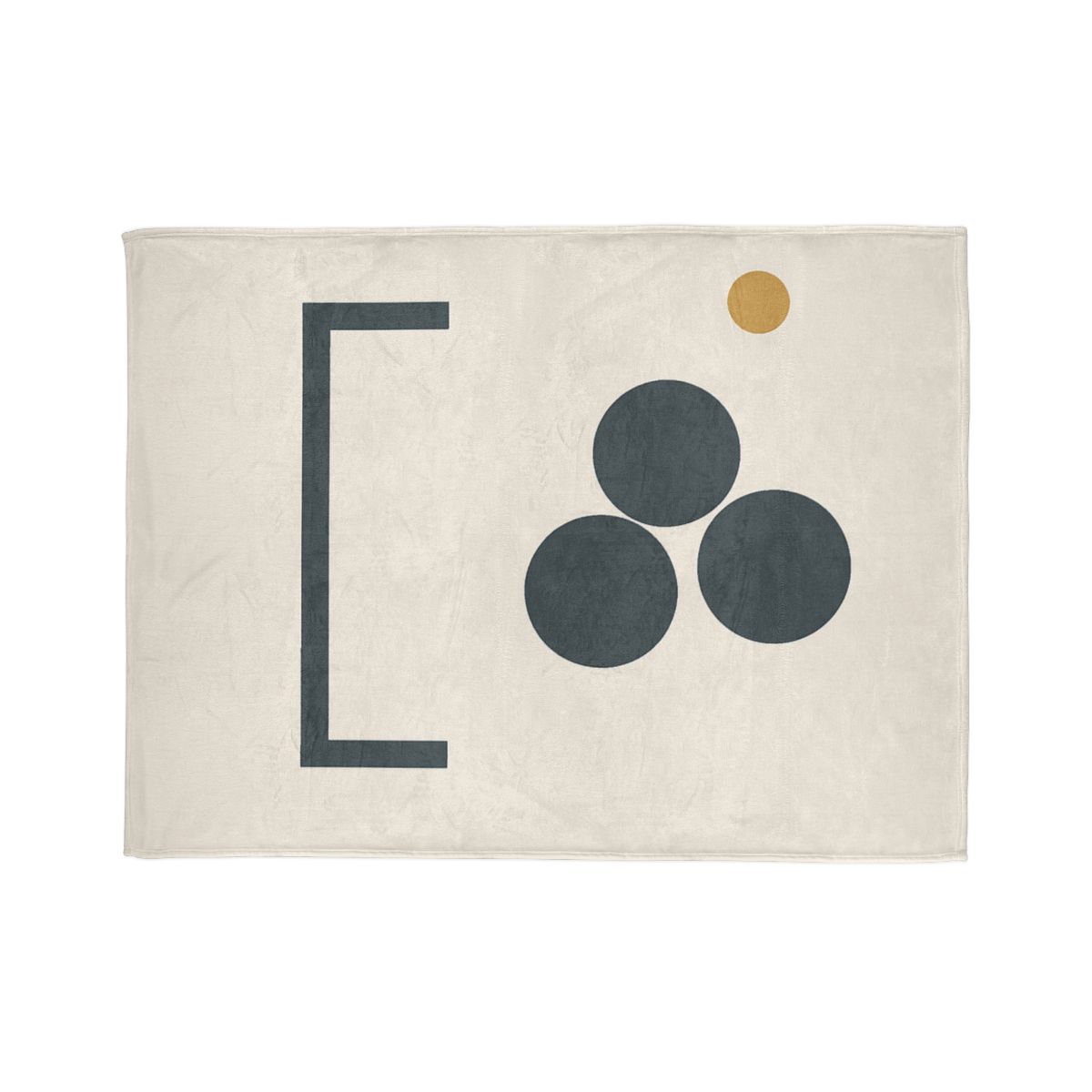 Diagonal Bracket And Three Circle Cluster warm winter blankets