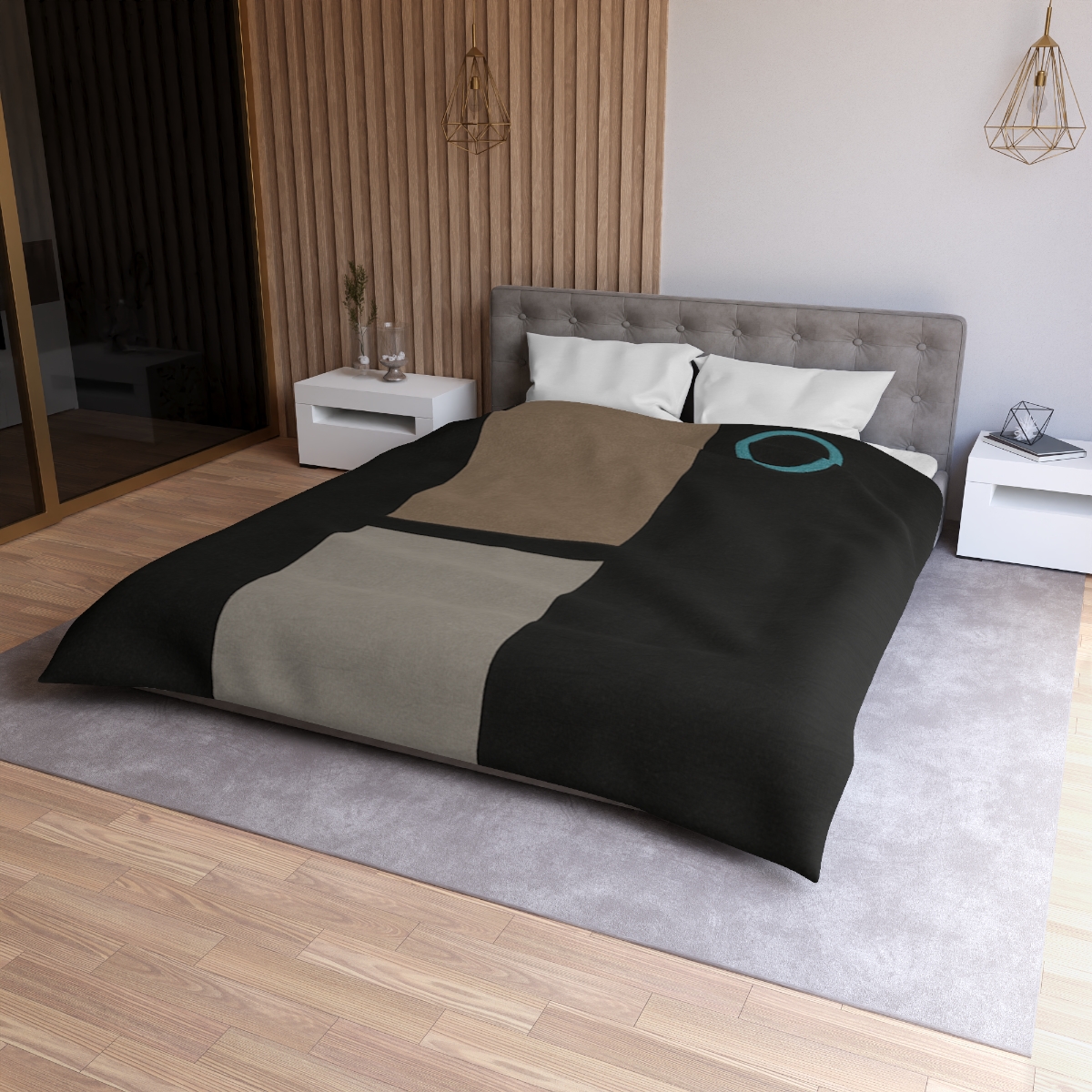 Stepped Pair And Tiny Ring stylish duvet covers