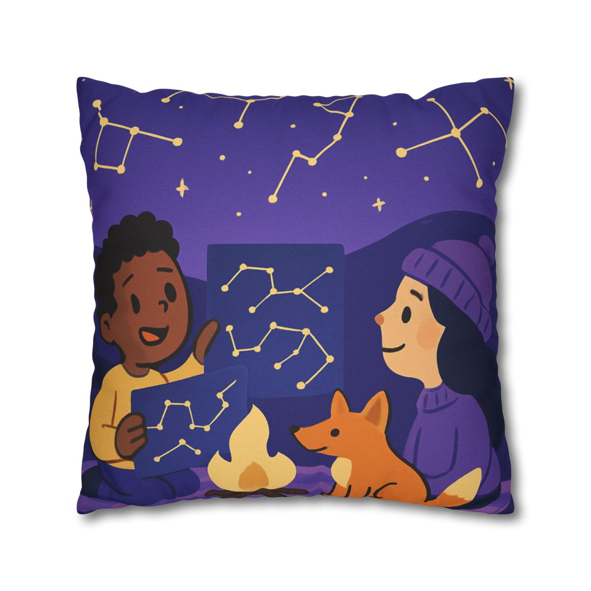 Constellation Camping stylish decorative pillowcases