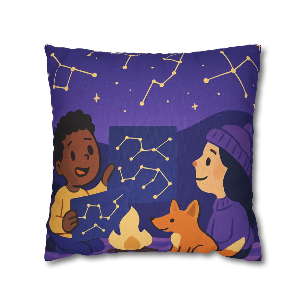 Constellation Camping stylish decorative pillowcases