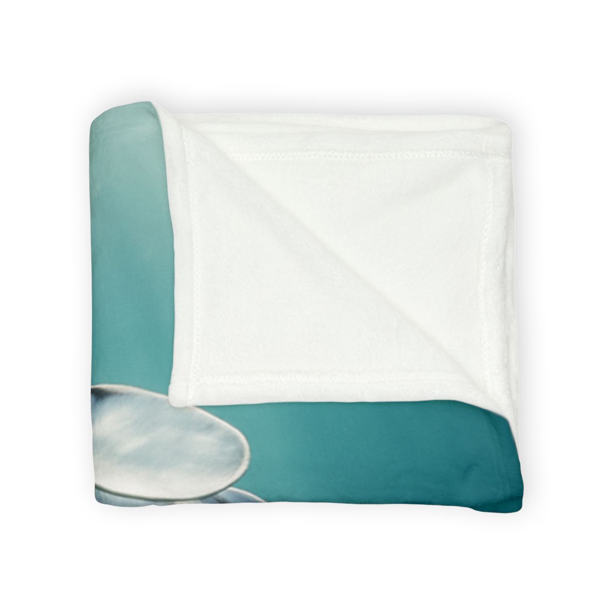 Celestial Glide Reef Manta Ray soft fleece blankets