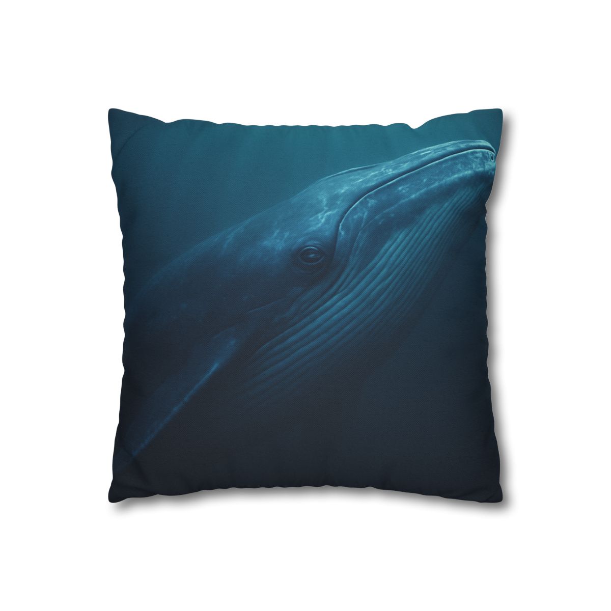 Ocean Giant Blue Whale custom pillow cases