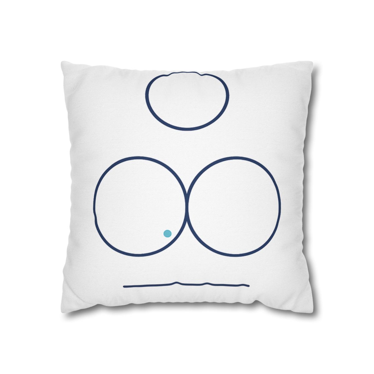 Triad Rings With Shared Tangent custom pillow cases