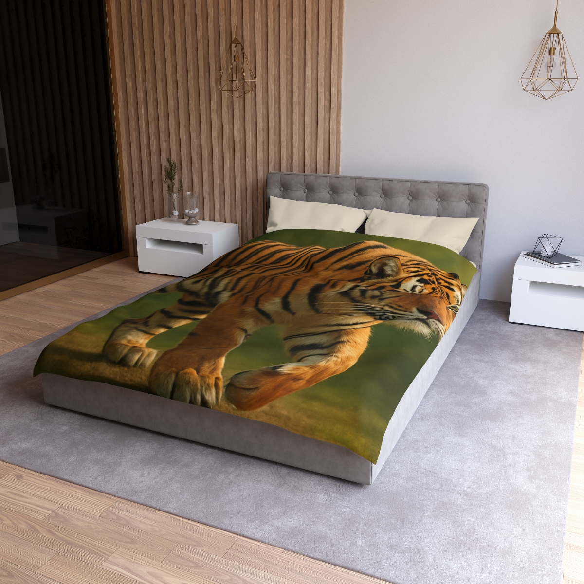 Forest Stalker Bengal Tiger warm winter duvets
