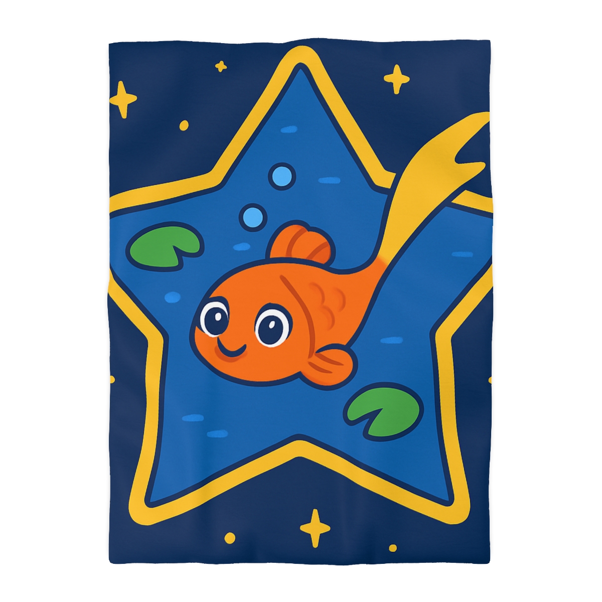 Comet Koi And The Star Pond warm winter duvets