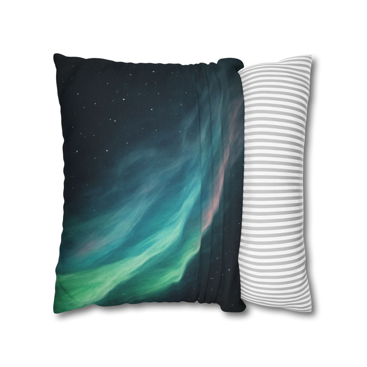 Aurora Veil Starstream personalized pillow covers