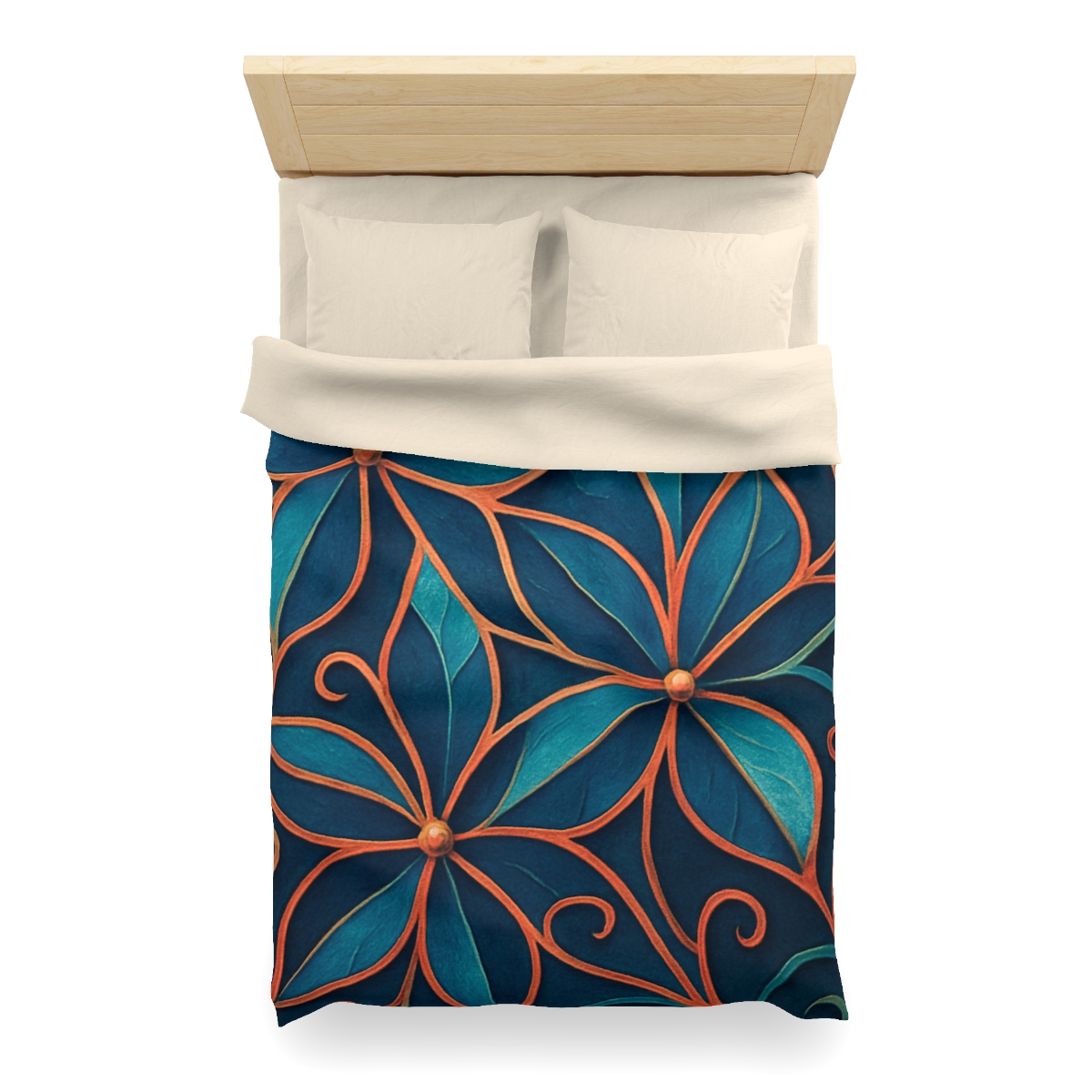 Petal Prism Lattice stylish duvet covers