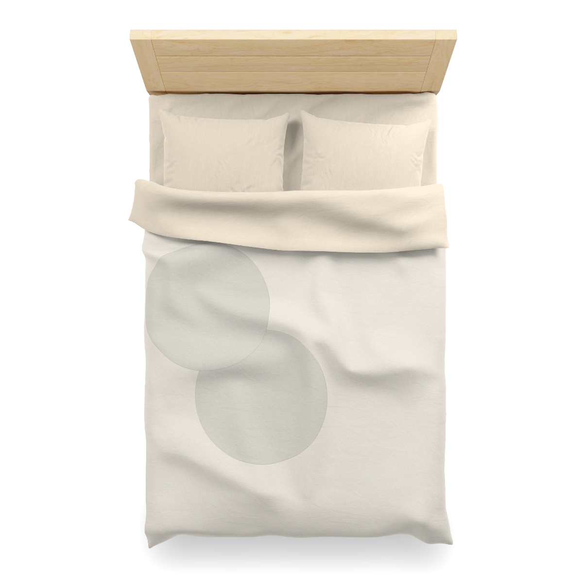 Quiet Orbit Of Three Circles designer printed duvets