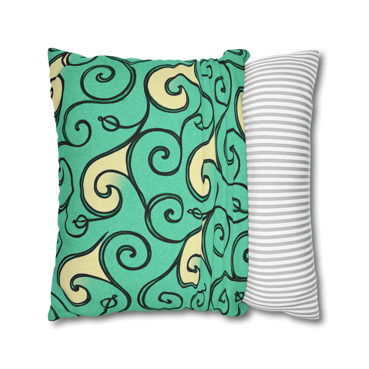 Vine Curl Wave Matrix comfortable bedding pillow covers