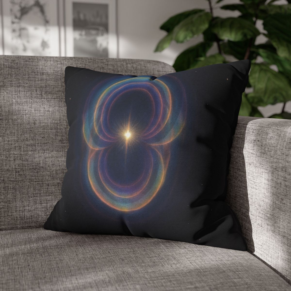 Prismatic Lensing Bloom designer print pillow cases