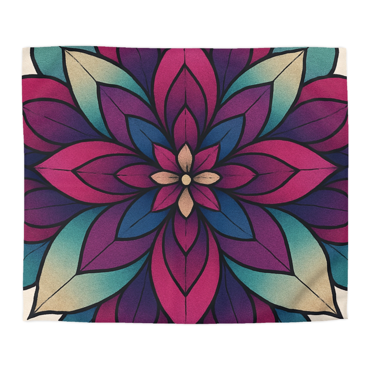 Petal Prism Overlap warm winter duvets