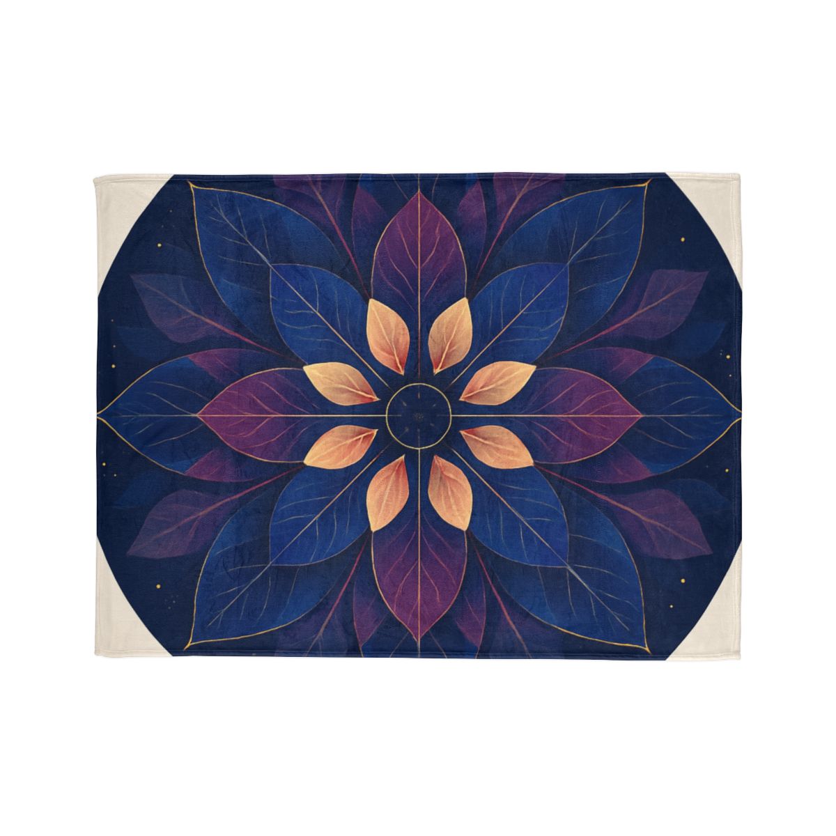 Petal Prism Mandala warm winter blankets