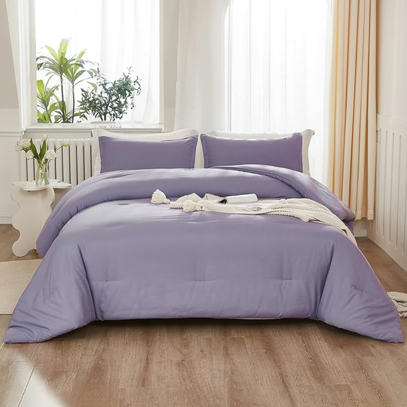 3 Pieces Lightweight Bedding Comforter Set