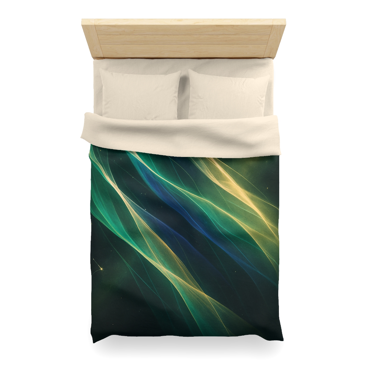 Veil Of Quantum Aurora stylish duvet covers