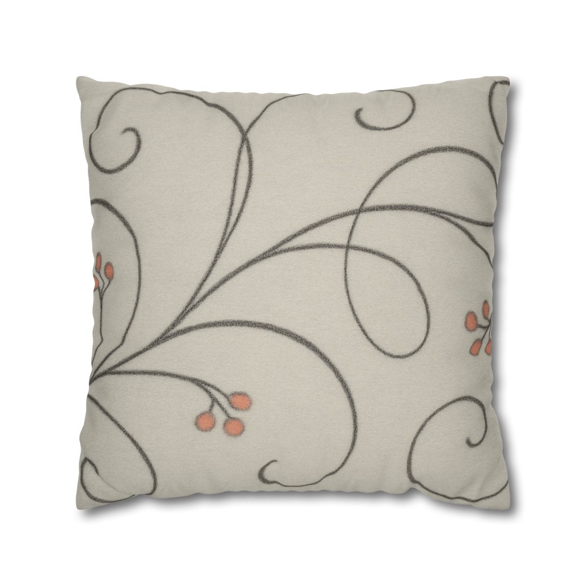 Tendril Lace Panorama personalized pillow covers