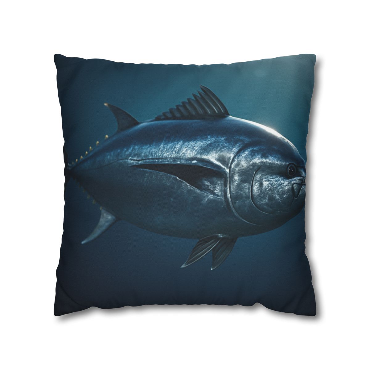 Glimmerfin Bluefin Tuna comfortable bedding pillow covers