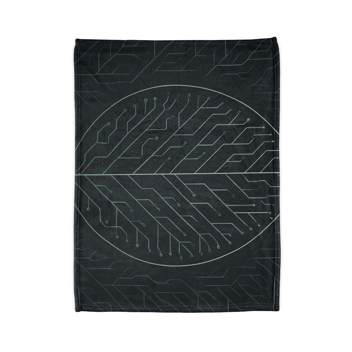 Leaf Vein Circuitry warm winter blankets