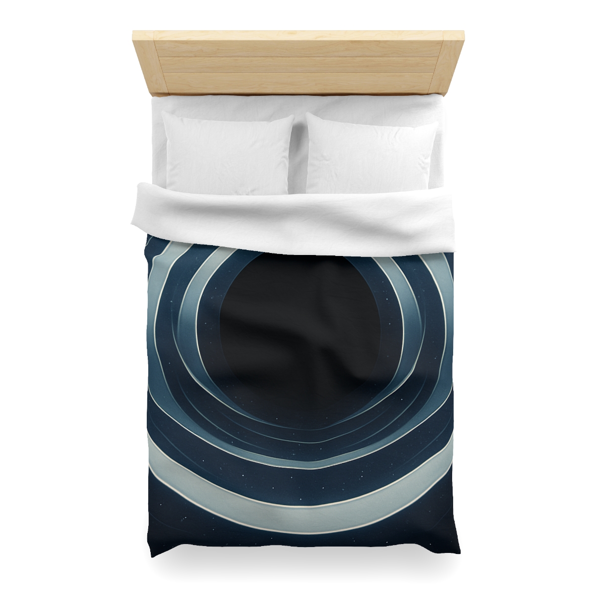 Gravitational Lens Mirage Arc unique patterned duvets