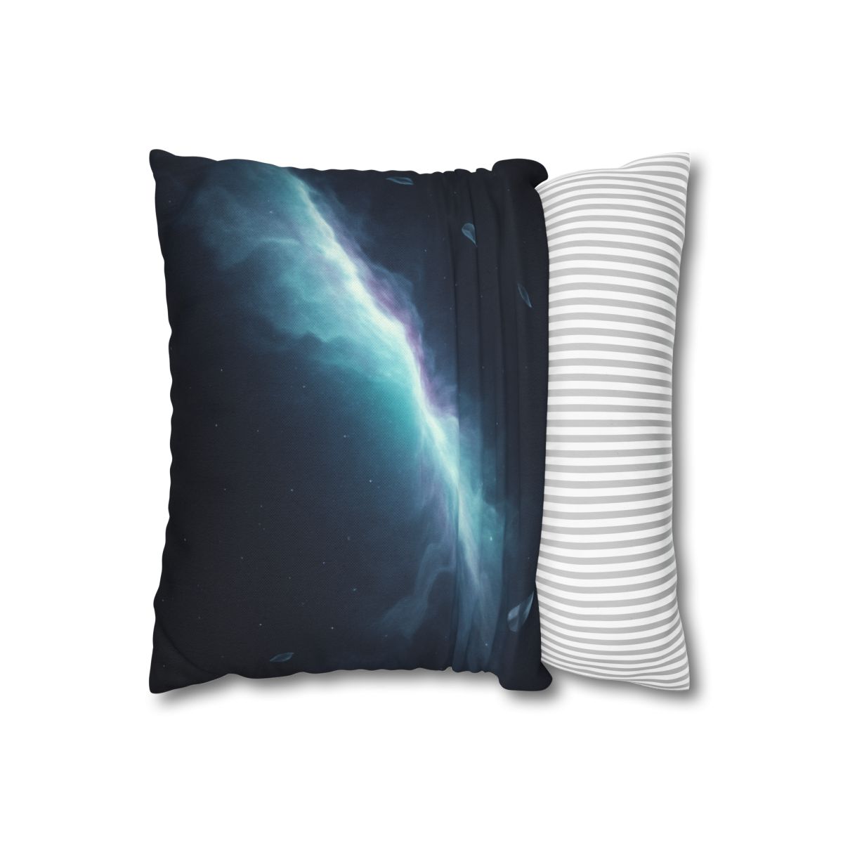 Luminous Rift Horizon custom pillow cases