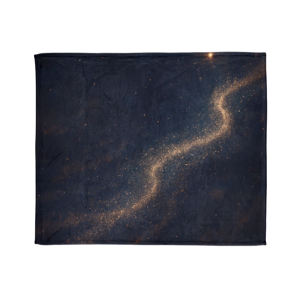 Stellar Dust Cascade personalized cozy blankets