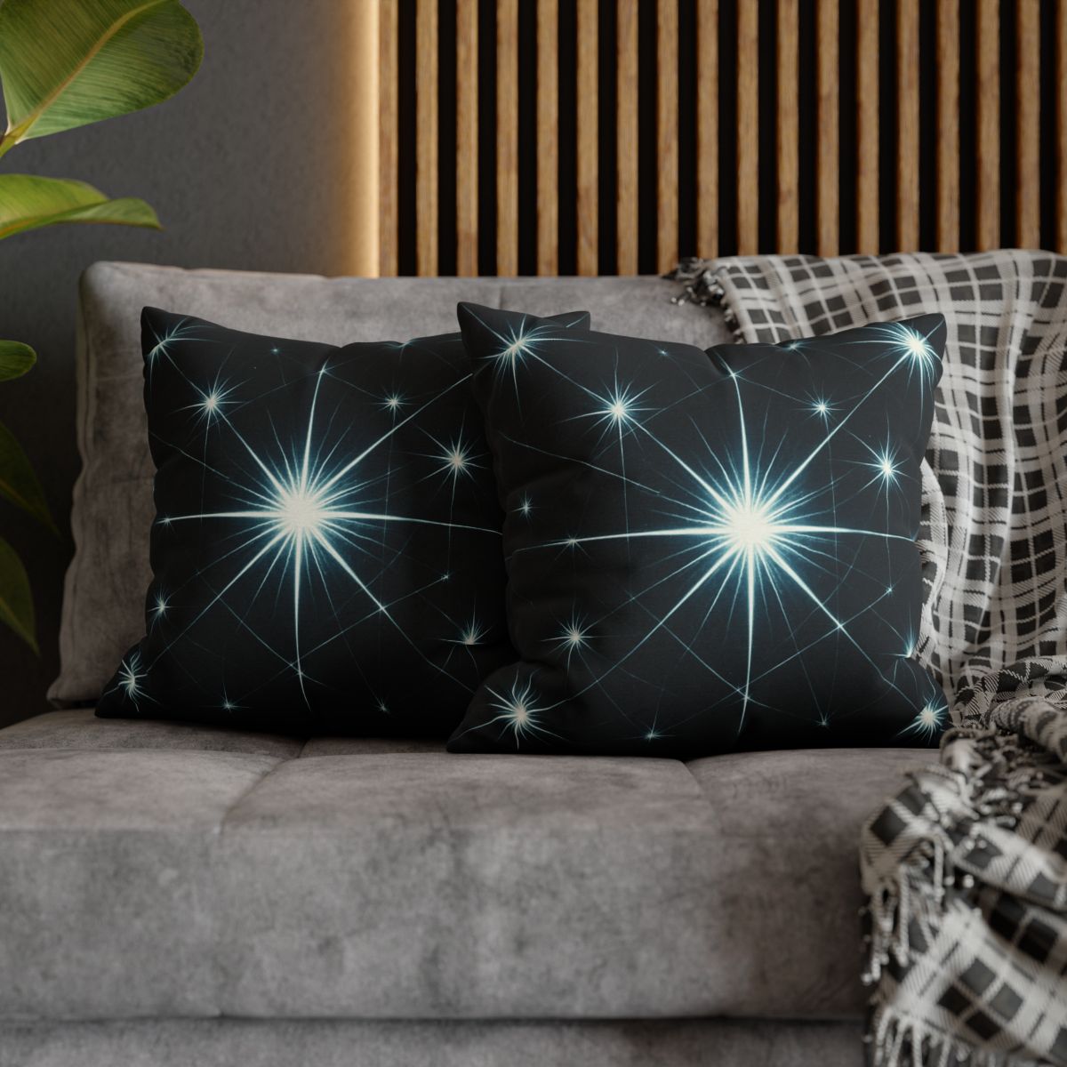 Starburst Choir Lattice custom pillow cases