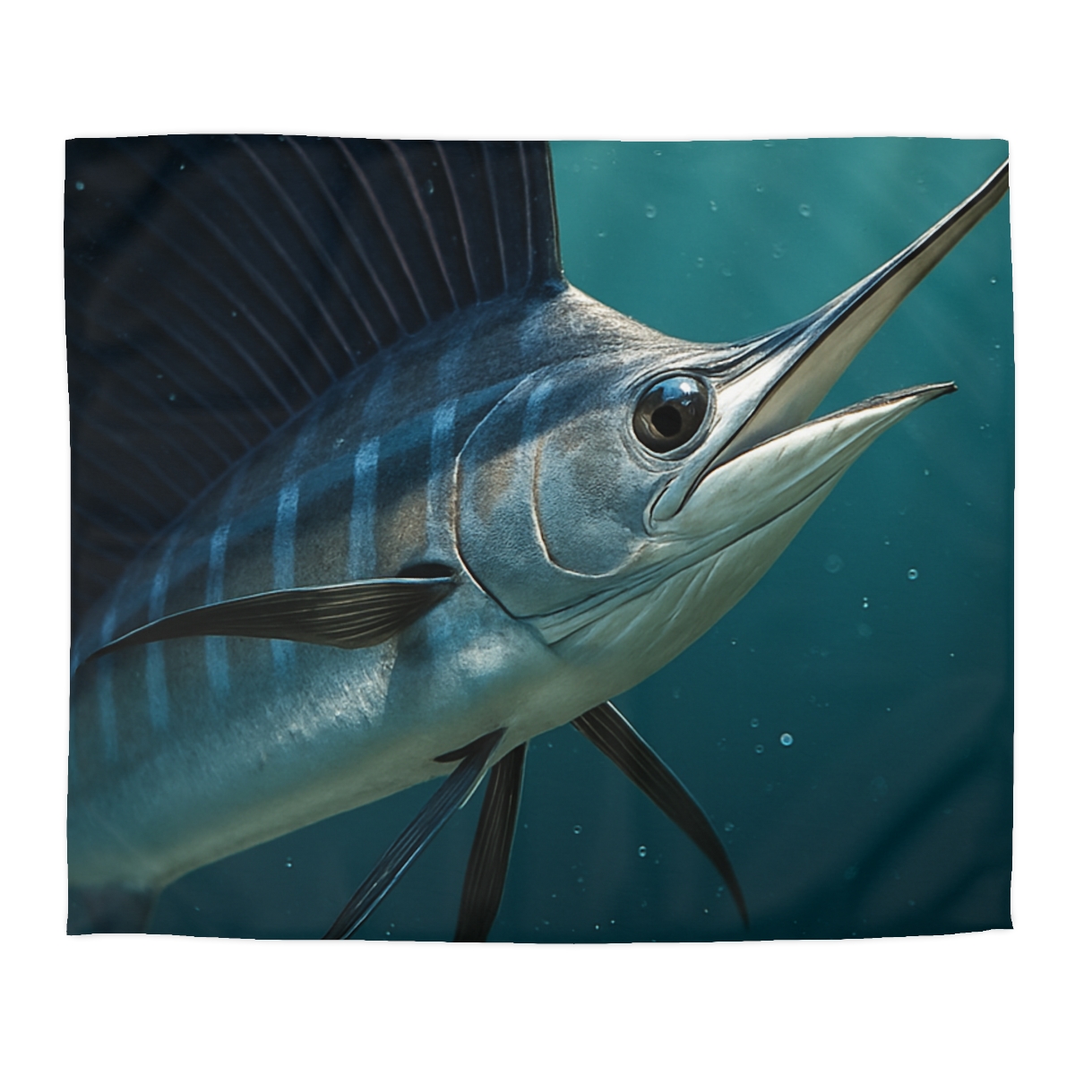 Nebula Flash Sailfish personalized bedding duvets