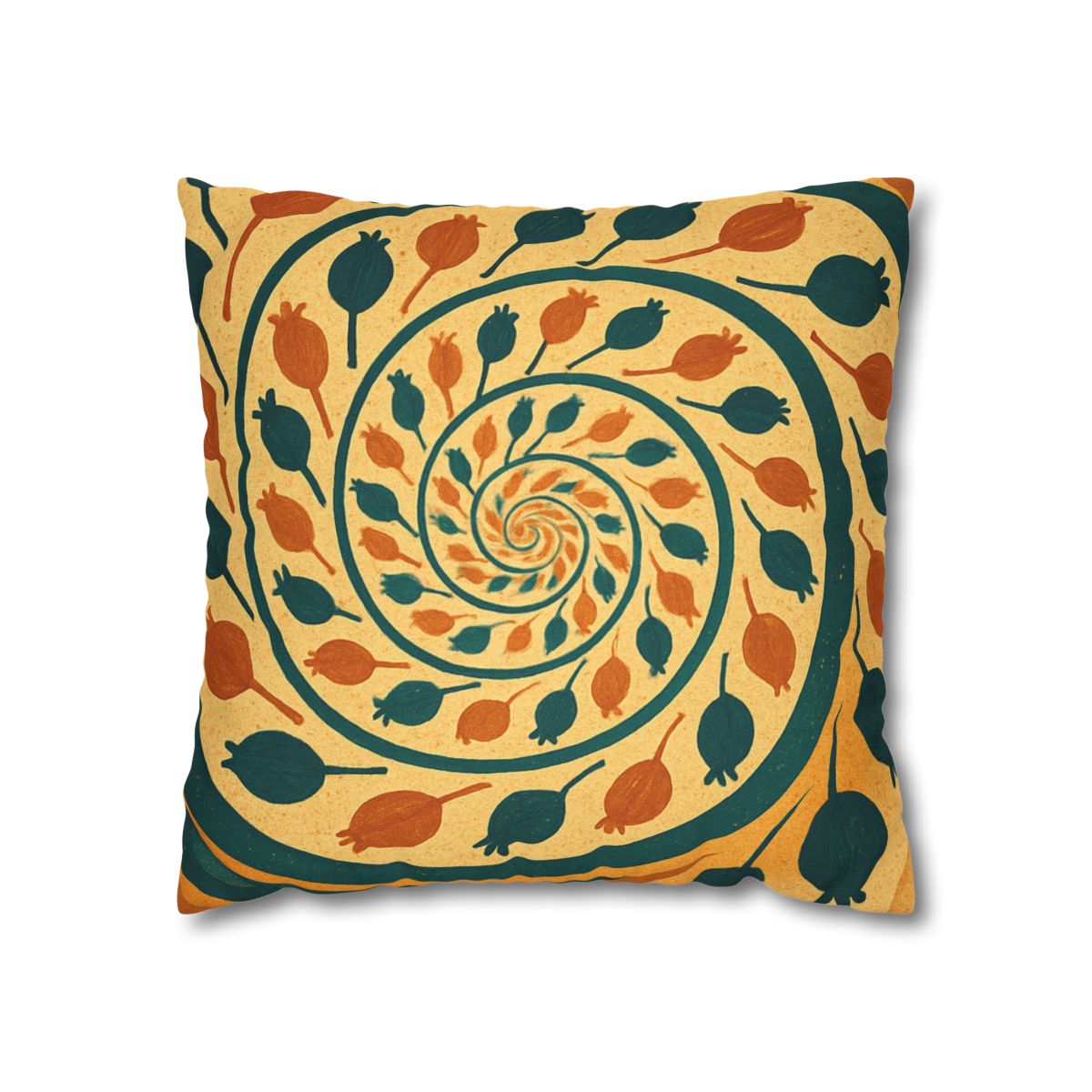 Spiral Seed Chorus designer print pillow cases