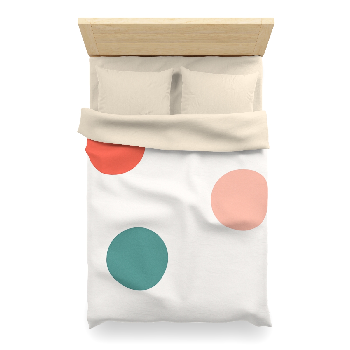 Three Point Triangle Rhythm custom duvets