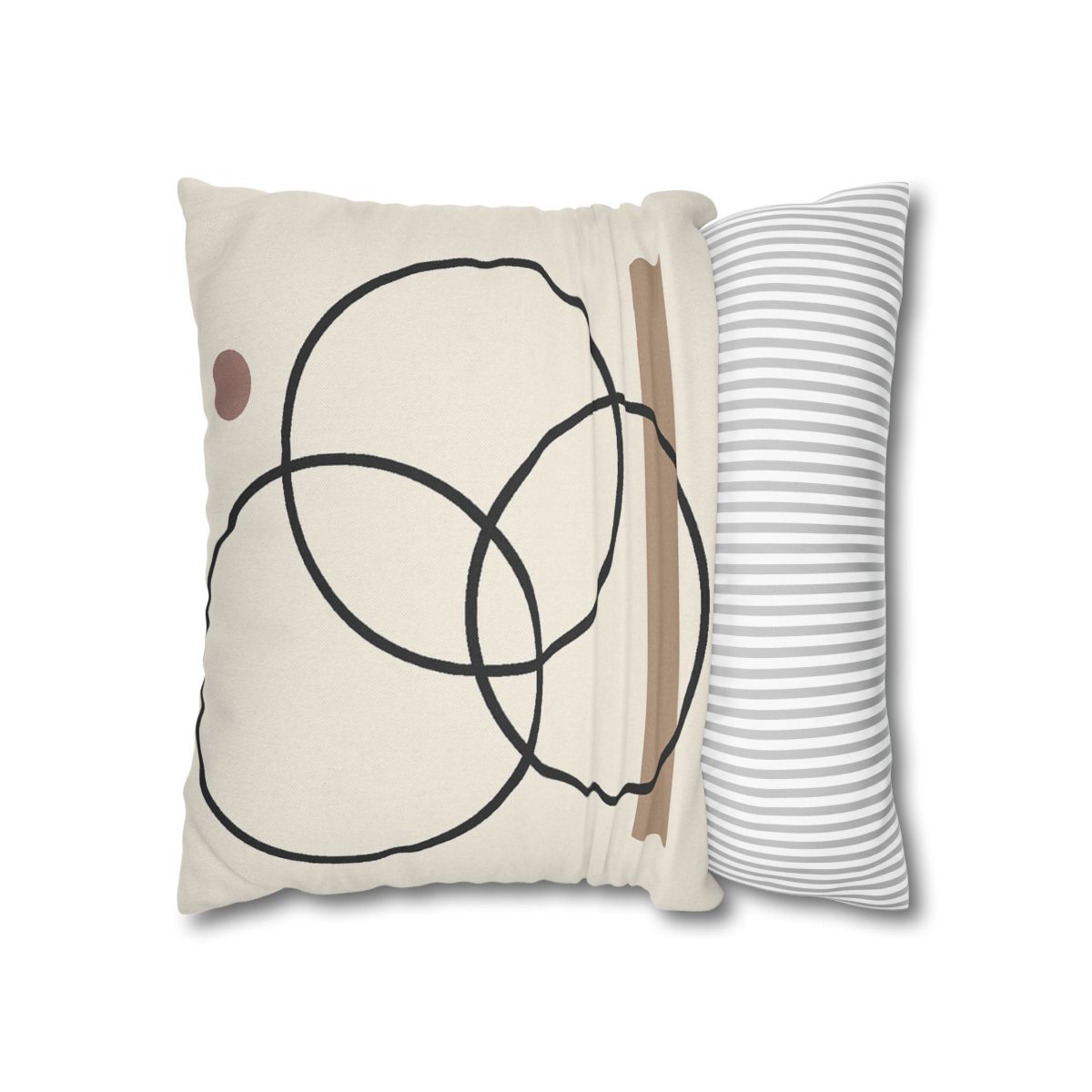 Staggered Rings And Slim Bar comfortable bedding pillow covers