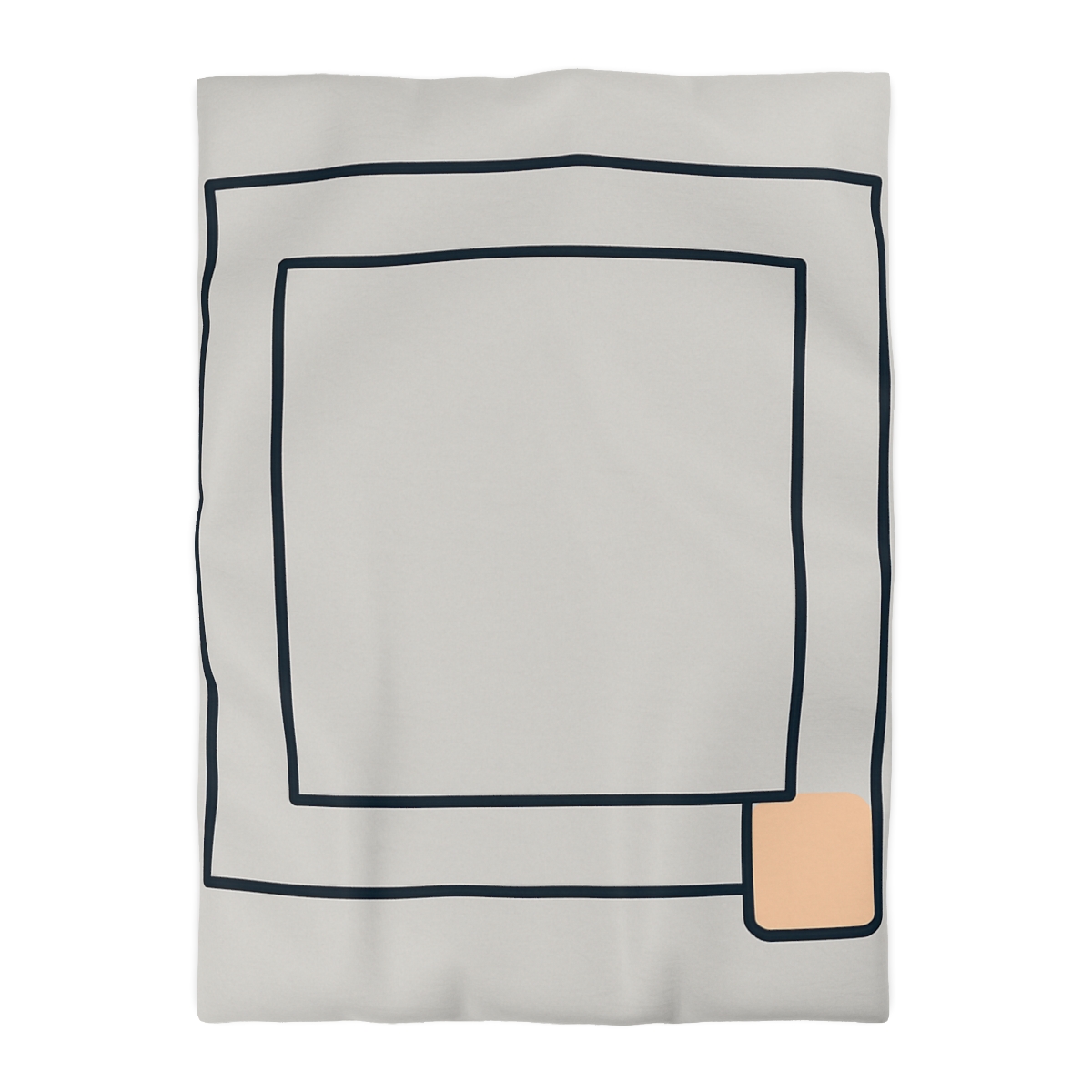 Nested Frame With Open Corner personalized bedding duvets