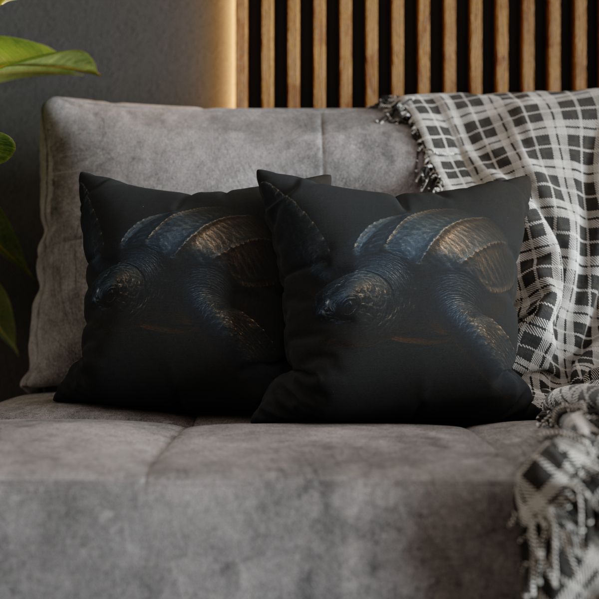 Starlit Drift Leatherback Sea Turtle comfortable bedding pillow covers