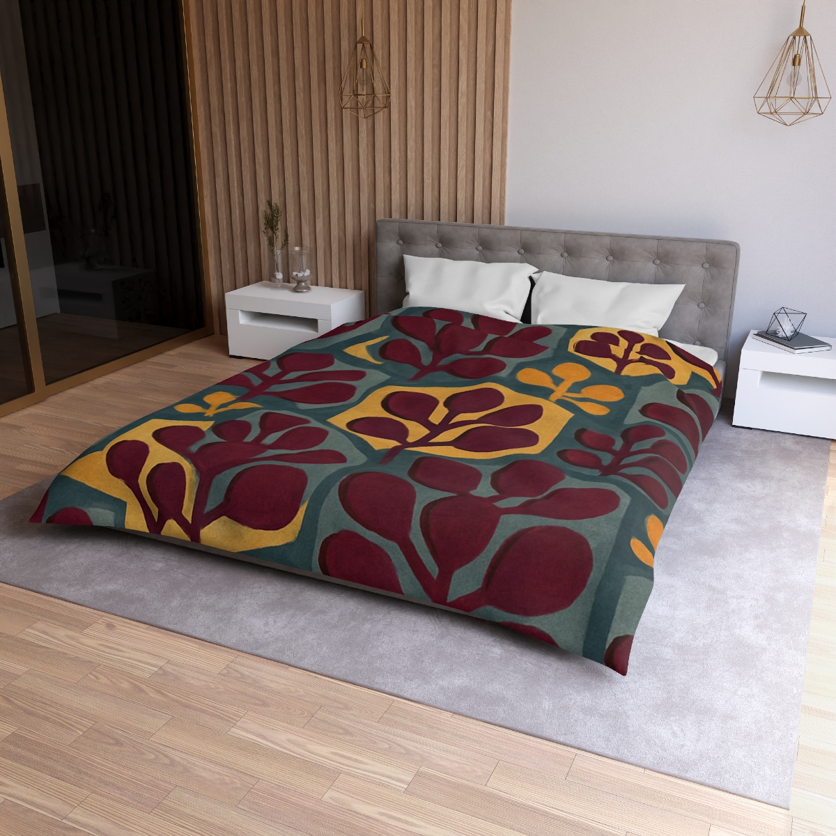 Pod Cluster Mosaic unique patterned duvets