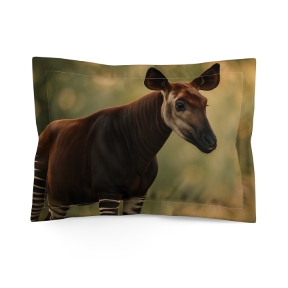 Velvet Shadow Okapi custom pillows