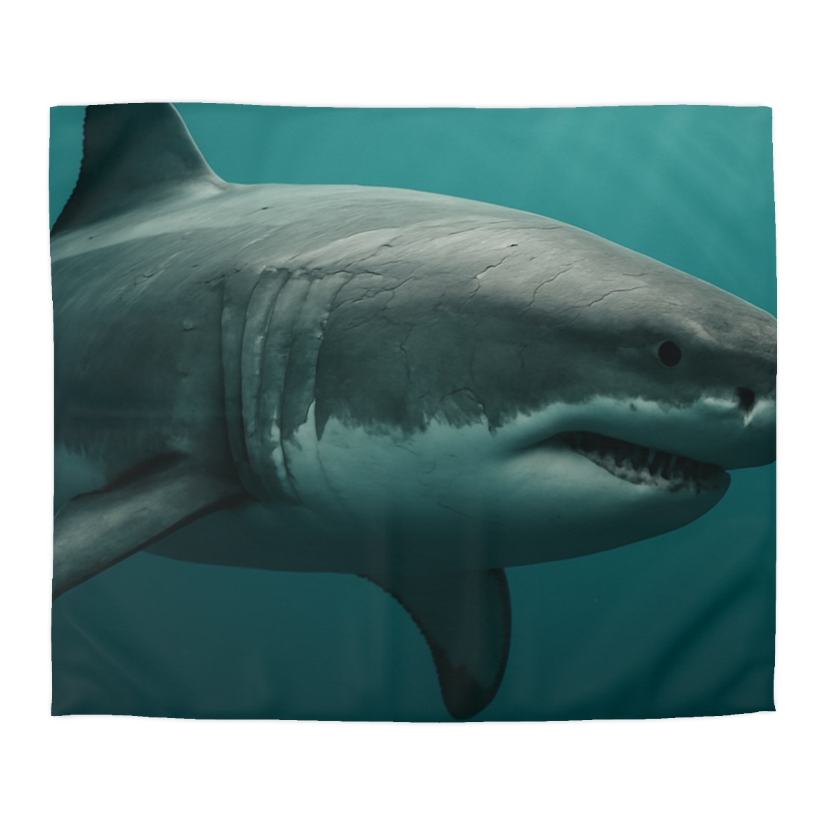 Silent Hunter Great White Shark unique patterned duvets